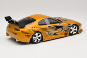 Toyota Supra A80 Златен Tunerz Edition Hot Wheels 1:18 B6091 Метал — снимка 3 от 7
