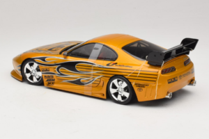 Toyota Supra A80 Златен Tunerz Edition Hot Wheels 1:18 B6091 Метал — снимка 6 от 7