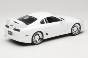 Toyota Supra Mk4 Бял Fast & Furious Jada 1:18 97509 Метал — снимка 2 от 6