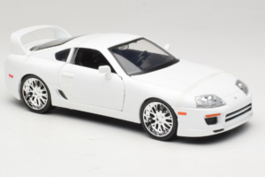 Toyota Supra Mk4 Бял Fast & Furious Jada 1:18 97509 Метал — снимка 4 от 6