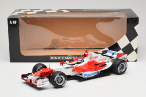 Toyota TF105 #16 J. Trulli Panasonic Toyota Racing 2005 Minichamps 1:18 100050016 Метал — снимка 7 от 7