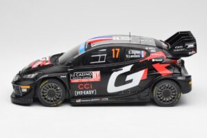Toyota GR Yaris Rally1 #17 S. Ogier / V. Landais Rally Monte Carlo 2024 IXO 1:18 18RMC196 Метал — снимка 3 от 6