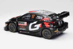 Toyota GR Yaris Rally1 #17 S. Ogier / V. Landais Rally Monte Carlo 2024 IXO 1:18 18RMC196 Метал — снимка 5 от 6