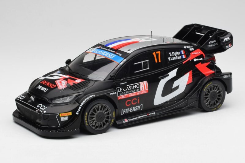 Toyota GR Yaris Rally1 #17 S. Ogier / V. Landais Rally Monte Carlo 2024 IXO 1:18 18RMC196 Метал
