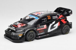 Toyota Yaris Rally1 WRC #33 E. Evans / S. Martin Rally Monte Carlo Night Version 2024 IXO 1:18 18RMC197 Метал
