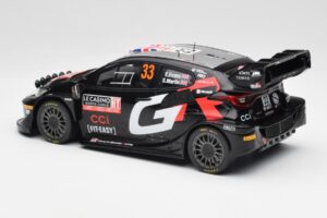 Toyota Yaris Rally1 WRC #33 E. Evans / S. Martin Rally Monte Carlo Night Version 2024 IXO 1:18 18RMC197 Метал — снимка 5 от 6