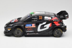 Toyota Yaris Rally1 WRC #33 E. Evans / S. Martin Rally Sweden 2024 IXO 1:18 18RMC200 Метал — снимка 3 от 6