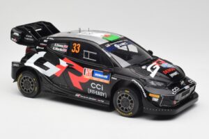 Toyota Yaris Rally1 WRC #33 E. Evans / S. Martin Rally Sweden 2024 IXO 1:18 18RMC200 Метал — снимка 4 от 6
