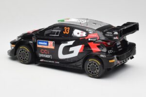 Toyota Yaris Rally1 WRC #33 E. Evans / S. Martin Rally Sweden 2024 IXO 1:18 18RMC200 Метал — снимка 5 от 6