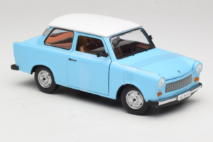 Trabant 601 Deluxe Син Бял Sun Star 1:18 4286 Метал — снимка 4 от 6