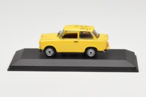 Trabant 601S Жълт 1st EP Sample Minichamps 1:43 400014001 Метал