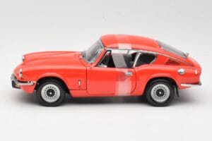 Triumph GT6 Mk3 Червен Sun Star 1:18 1056 Метал — снимка 3 от 6