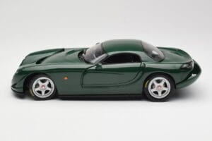 TVR Speed 12 Тъмнозелен Hot Wheels 1:18 50429 Метал — снимка 4 от 8