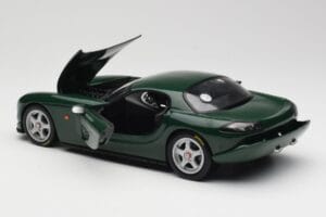 TVR Speed 12 Тъмнозелен Hot Wheels 1:18 50429 Метал — снимка 5 от 8