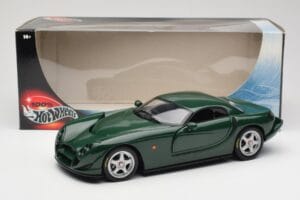 TVR Speed 12 Тъмнозелен Hot Wheels 1:18 50429 Метал — снимка 8 от 8
