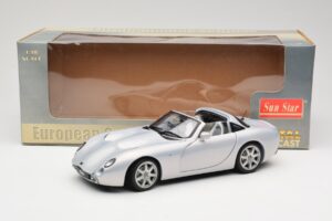 TVR Tuscan Mk2 Сребрист Sun Star 1:18 4462 Метал — снимка 8 от 8