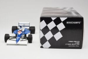 Tyrrell Ford 018 #4 J. Alesi 2nd Place USA GP 1990 Minichamps 1:18 110900004 Метал — снимка 6 от 6