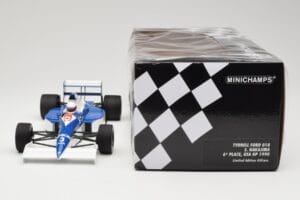 Tyrrell Ford 018 #4 S. Nakajima 6th Place USA GP 1990 Minichamps 1:18 110900003 Метал — снимка 6 от 6
