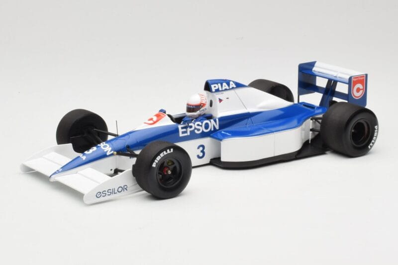 Tyrrell Ford 018 #4 S. Nakajima 6th Place USA GP 1990 Minichamps 1:18 110900003 Метал