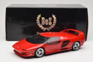 Vector M12 Червен BoS Models 1:18 BOS377 Смола — снимка 6 от 6