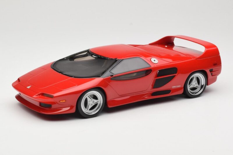 Vector M12 Червен BoS Models 1:18 BOS377 Смола