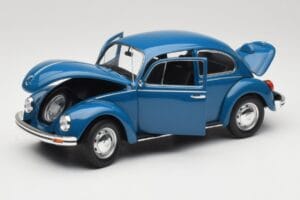 Volkswagen 1200 Син Minichamps 1:18 150057104 Метал — снимка 2 от 8