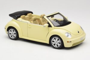 Volkswagen Beetle Кабриолет Жълт Gate 1:18 VW24108 Метал — снимка 6 от 8