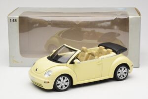 Volkswagen Beetle Кабриолет Жълт Gate 1:18 VW24108 Метал — снимка 8 от 8