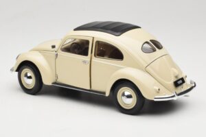 Volkswagen Beetle Type 1 Classic Бял Welly 1:18 18040W Метал — снимка 7 от 8