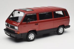 Volkswagen Bus T3 Multivan Magnum Mars Red Metallic KK-Scale 1:18 KKDC180991 Метал