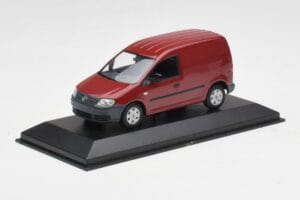 Volkswagen Caddy 2K Тъмночервен Minichamps 1:43 CADDY004 Метал — снимка 2 от 4