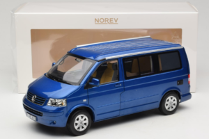 Volkswagen California T4 Ravenna Blue Metallic Norev 1:18 188607 Метал — снимка 8 от 8