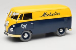 Volkswagen T1 Combi Michelin Черен & Жълт Solido 1:18 9406 Метал