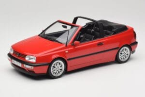 Volkswagen Golf Кабриолет Mk3 Червен Norev 1:18 188433 Метал