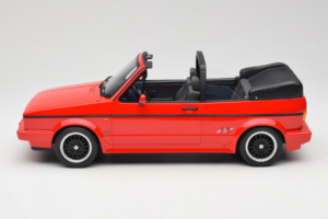 Volkswagen Golf Mk1 Кабриолет Sportline Червен Otto 1:12 G095 Смола — снимка 3 от 6