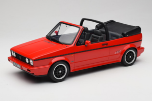Volkswagen Golf Mk1 Кабриолет Sportline Червен Otto 1:12 G095 Смола