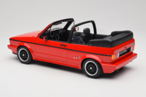 Volkswagen Golf Mk1 Кабриолет Sportline Червен Otto 1:12 G095 Смола — снимка 5 от 6