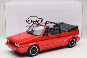 Volkswagen Golf Mk1 Кабриолет Sportline Червен Otto 1:12 G095 Смола — снимка 6 от 6