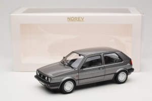 Volkswagen Golf Mk2 Champion Сив Metallic Norev 1:18 188564 Метал — снимка 8 от 8