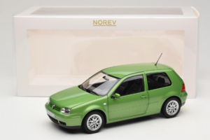 Volkswagen Golf GTI Mk4 Зелен Metallic Norev 1:18 188571 Метал — снимка 8 от 8