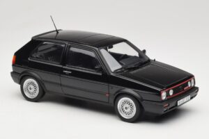 Volkswagen Golf GTI Mk2 Черен Norev 1:18 188444 Метал — снимка 6 от 8