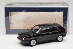 Volkswagen Golf GTI Mk2 Черен Norev 1:18 188444 Метал — снимка 8 от 8