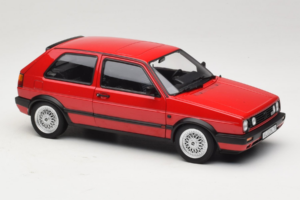 Volkswagen Golf GTI Mk2 Червен Norev 1:18 188438 Метал — снимка 6 от 8