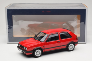 Volkswagen Golf GTI Mk2 Червен Norev 1:18 188438 Метал — снимка 8 от 8