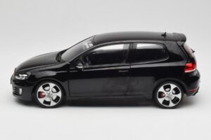 Volkswagen Golf GTI Mk6 Черен Norev 1:18 188502 Метал — снимка 4 от 8