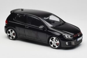 Volkswagen Golf GTI Mk6 Черен Norev 1:18 188502 Метал — снимка 6 от 8