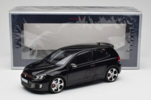 Volkswagen Golf GTI Mk6 Черен Norev 1:18 188502 Метал — снимка 8 от 8