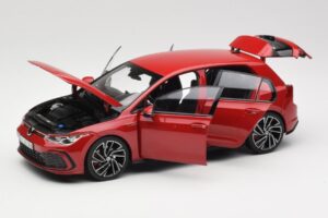 Volkswagen Golf GTI Mk8 Tornado Red Norev 1:18 188595 Метал — снимка 2 от 8