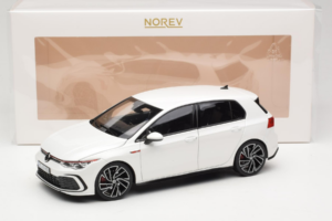 Volkswagen Golf GTI Mk8 White Metallic Norev 1:18 188593 Метал — снимка 8 от 8