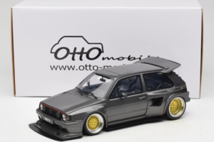 Volkswagen Golf Mk2 Khyzyl Saleem Сив Otto 1:18 OT476 Смола — снимка 6 от 6